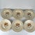 20th Century Sarreguemines Soup Plates with Floral Motif, 1920s, Set of 6 For Sale - Image 4 of 14