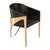 Not Yet Made - Made To Order "Amalfi" Chair, With Bronze and Tailor Made Leather For Sale - Image 5 of 8