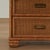 1970s Pair of Vintage Faux Bamboo and Wicker Stands by American of Martinsville For Sale - Image 5 of 18