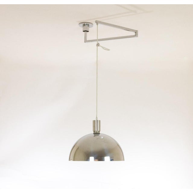 1970s AS41Z Hanging Lamp by Franco Albini, Franco Helg & Antonio Piva for Sirrah, 1970s For Sale - Image 5 of 9
