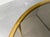 Metal Hollywood Regency Coffee Table in Brass and Glass from Vereinigte Werkstätten München, Germany, 1960s For Sale - Image 7 of 10