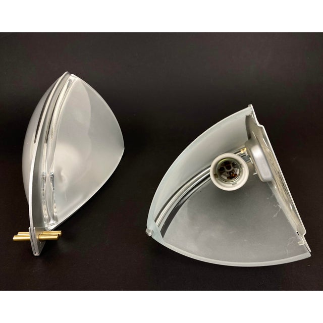 Vintage Handcrafted Wall Lights Sconces by Gizmond for VeArt Vesta , Italy, 1990s, Set of 2 For Sale - Image 6 of 9