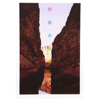 Antonio Peticov 'Santa Elena Canyon' Lithograph For Sale