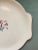 Vintage Pink Floral Handled Serving Platter For Sale - Image 4 of 13