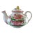 Antique French Faience St. Clements Luneville Teapot For Sale