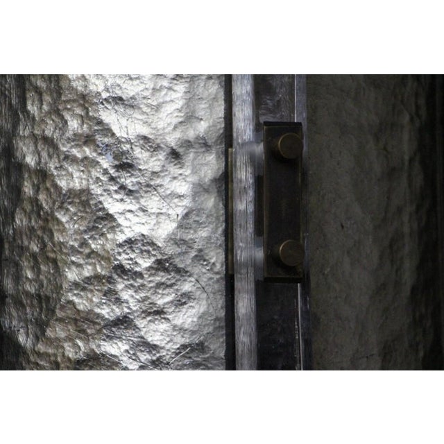 Modern Silver Leaf Murano Glass Wall Lights, 2000s, Set of 2 For Sale - Image 6 of 17