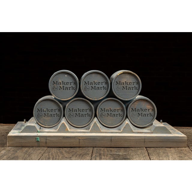 One of a Kind Makers Mark Bourbon Sign Master Mold For Sale - Image 4 of 8