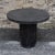 Mid-Century Modern Cast Resin 'Spring' Dining Table, Coal Stone Finish by Zachary A. Design For Sale - Image 3 of 5