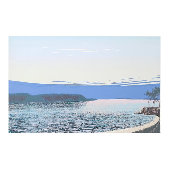 Bill Sullivan, "Hudson River - Animar Valley", River Landscape Print For Sale