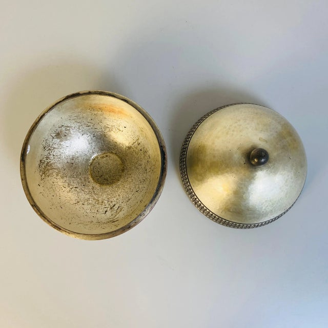 Metal Mid-Century Italian Modern Metal Centerpieces, 1970s, Set of 3 For Sale - Image 7 of 17