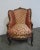 French Louis XV Style Carved Walnut Fireside Chair For Sale - Image 3 of 9