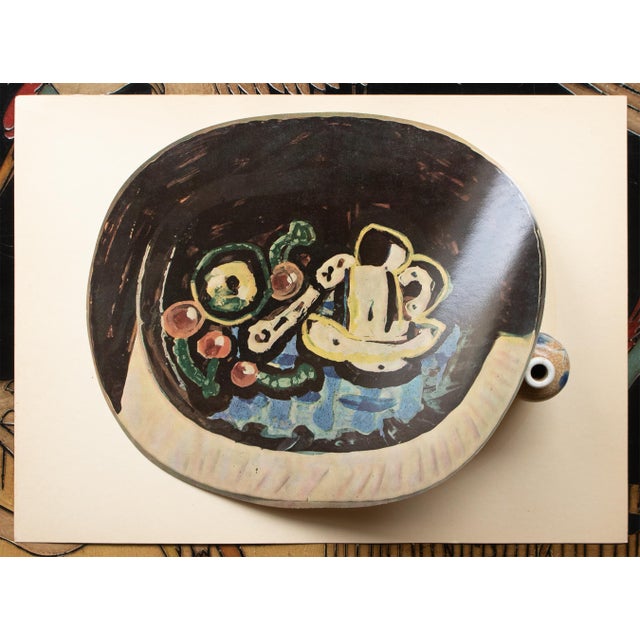 1950 Set of 8 Swiss Prints of Picasso's Ceramic Platters For Sale - Image 11 of 18