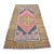 Oushak Turkish Muted Area Rug For Sale