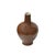 Chinese 6" Chinese Clay Ceramic Coffee Brown Globular Shape Vessel Small Vase For Sale - Image 3 of 7