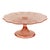 Art Deco Pink Rosaline Glass Cake Plate, 1930s For Sale - Image 14 of 14