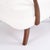 Brown High-Back Armchair Model 23B in Polished Wood and Light Upholstery, 1940s For Sale - Image 8 of 11