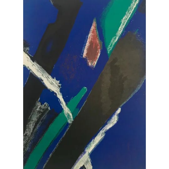 Artist: Jean Bazaine Country: France Title: Untitled DM0255 Medium: Original Lithograph Marks: Not signed, not numbered...