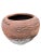 Vintage mid 20th century terracotta clay planter. Handsomely aged patina with whiting and the outermost (slip layer)...