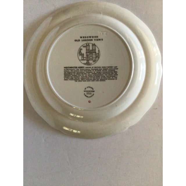 1970s Wedgwood of Etruria & Barlaston Old London Views Porcelain Plates- Set of 3 For Sale - Image 9 of 13