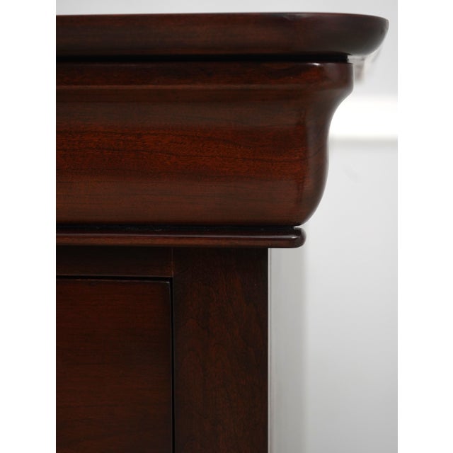 Wood Nichols & Stone by Stickley Cherry 6 Drawer Dresser For Sale - Image 7 of 18