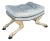 18th C Style Horse Leg & Hoof Vanity Stool or Bench by Randy Esada Designs For Sale