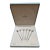 Ercuis Paris Saint Hilaire Silver-Plated Elephant Cocktail Picks - Set of 6 in Box For Sale