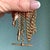 Victorian Antique 9k Gold Watch Chain Necklace C. 1900 For Sale - Image 3 of 7