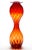 Glass Blenko #2129 19" Amberina Floor Vase For Sale - Image 7 of 7