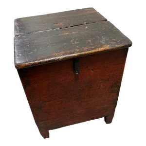 Mid 19th Century Antique Korean Tansu Chest / Semi-Closed Chest - Blanket Chest