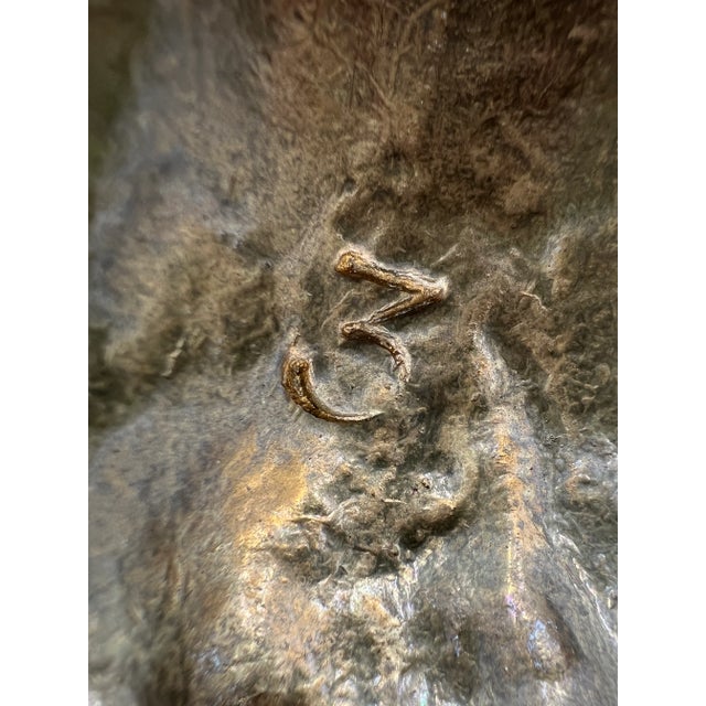 Metal Bronze Louis XV Style Three Candle Sconces - A Pair For Sale - Image 7 of 7