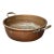 Antique Copper Jam Pan With Riveted Brass Handles For Sale
