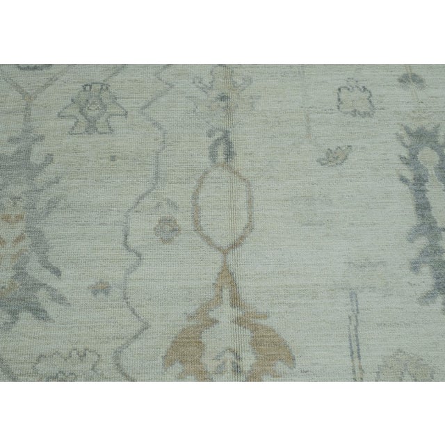 Turkish Oushak Rug 9'2" x 12'5" #18694 For Sale In Houston - Image 6 of 8