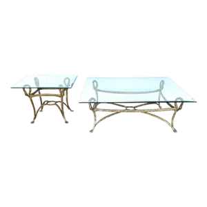 Maison Jansen Style Swan Tables Set of 2