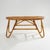 1950s Wicker Coffee Table with Oval Top, 1950s For Sale - Image 5 of 15