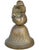 Antique highly crafted and detailed Americana bell accent, constructed of solid brass. Showcasing an elaborate handcrafted...