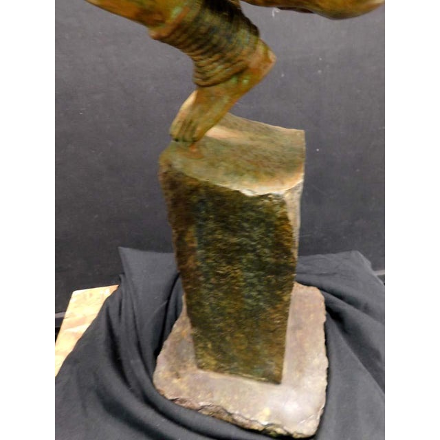 Renzo "A Solid Thought" Bronze Sculpture Hand Signed Great Decoration Artwork For Sale - Image 10 of 18