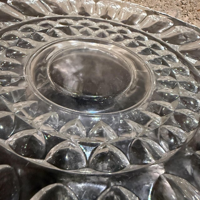 Glass Cake Stand Vintage Modern For Sale In San Diego - Image 6 of 18
