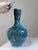 1950s Vintage Vase in Painted Turquoise, 1950s For Sale - Image 5 of 17