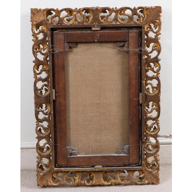 Follower of Raphael, Antique Painting of Madonna & Child, 19th Century, Oil on Canvas For Sale - Image 11 of 14