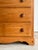 Vintage Honey Tone Wooden Chest of Drawers For Sale - Image 11 of 14