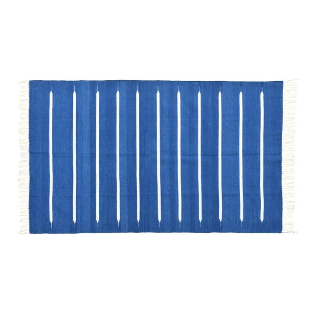 Not Yet Made - Made To Order Adina Rug, 5x8, Blue For Sale - Image 5 of 5