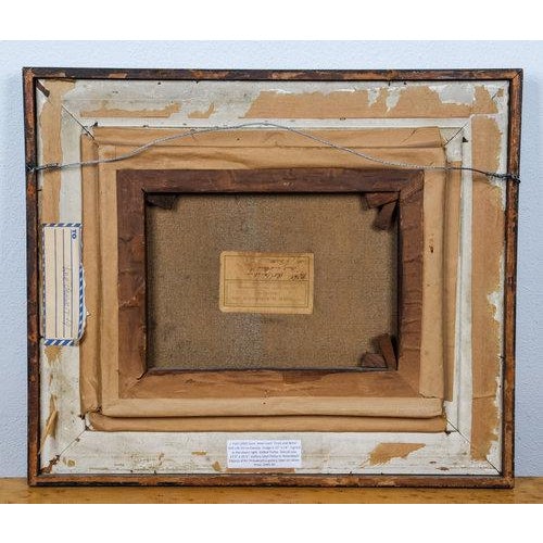 Mid 20th Century Vintage 20th Century J Fulti Fruit & Wine Still Life Oil on Canvas Painting For Sale - Image 5 of 10