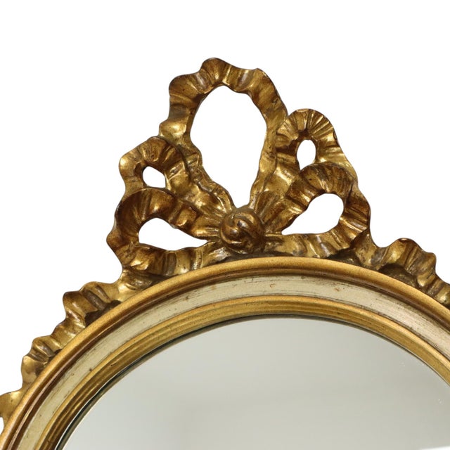 Baroque Style Gold Leaf Mirror from Deknudt, 1970s For Sale - Image 12 of 18