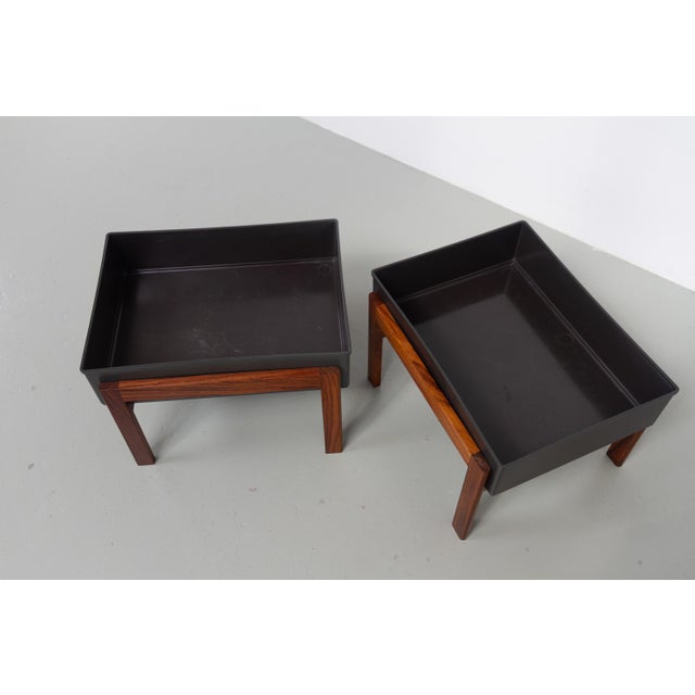 Mid-Century Danish Santos Rosewood Planters, 1960s, Set of 2 For Sale - Image 9 of 18