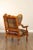 Century Furniture Louis XV Provincial Style Arm Chair and Ottoman For Sale - Image 10 of 12
