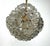 Metal Flowers Hanging Lamp in Murano Glass by Christoph Palme, 1960s For Sale - Image 7 of 12