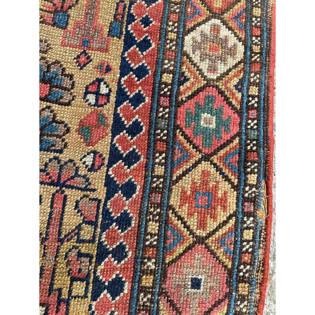Kurdish Tribal Collectible Rug For Sale - Image 5 of 18