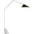 Modern AERIN by Visual Comfort Signature Lorna Extra Large Arc Floor Lamp in Polished Nickel with Black Shade For Sale - Image 3 of 3