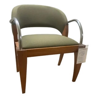 Attributed to Brueton Willow Side Chair For Sale