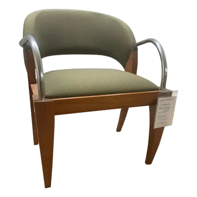 Attributed to Brueton Willow Side Chair For Sale